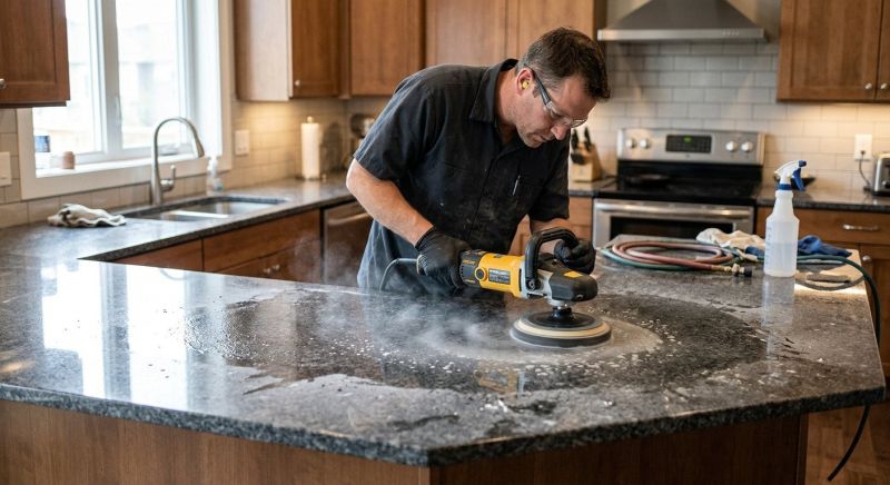 Countertop Polishing in Sacramento, CA