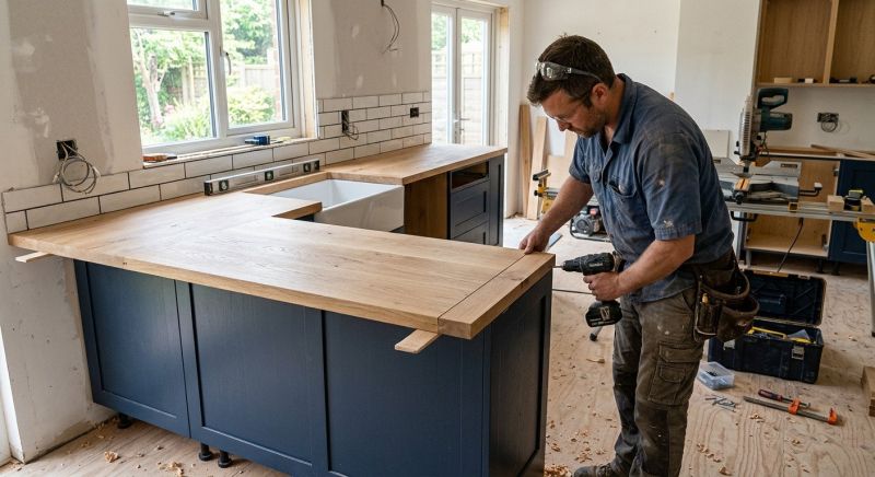 Wood Countertop Replacement in Santa Rosa, CA