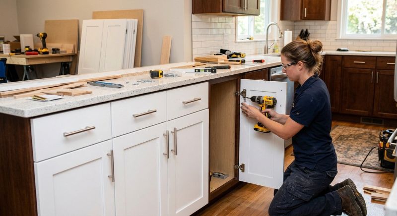 Cabinet Restyling in Dayton, OH