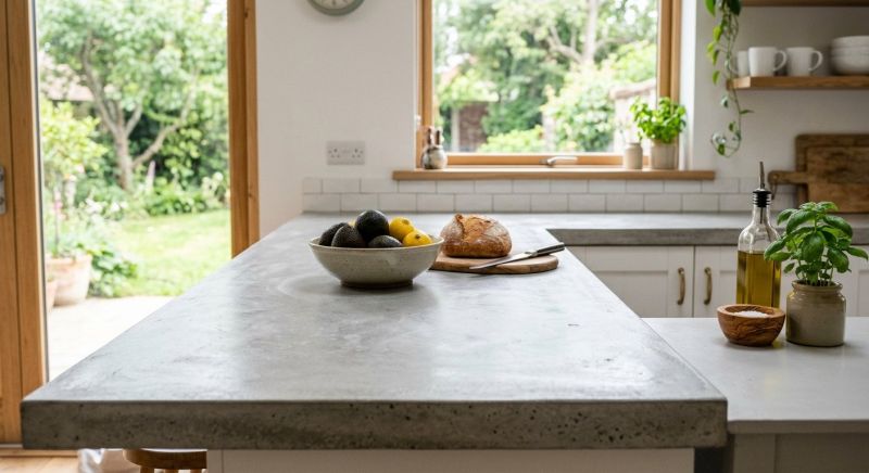 Cement Countertop Pouring in Santa Rosa, CA