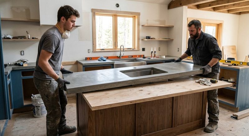 Concrete Countertop Service in Sonoma County, CA