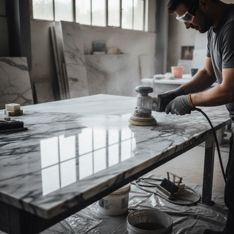 Countertop Buffing in Roseville, CA