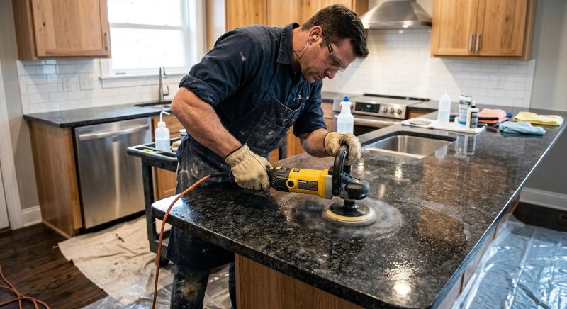 Countertop Polishing in Roseville, CA