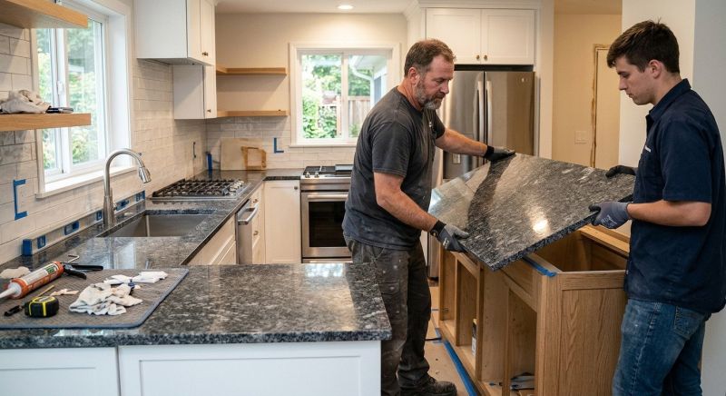 Granite Countertop Installation in Napa, CA