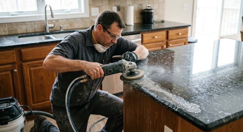 Granite Countertop Refinishing in Roseville, CA