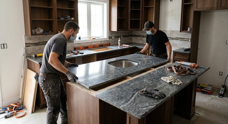 Granite Installation in Sonoma County, CA