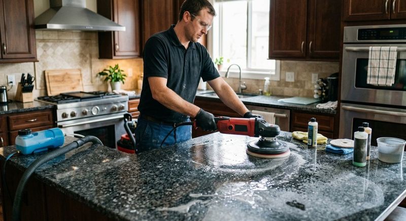 Granite Refinishing Service in Roseville, CA