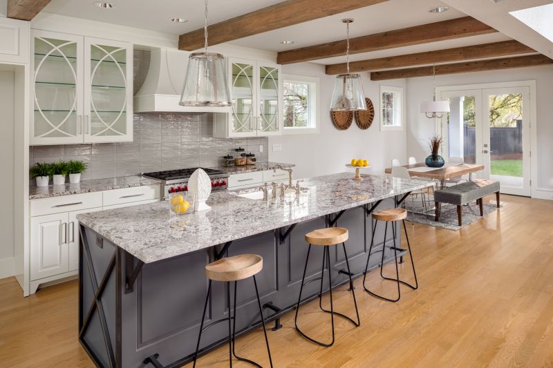 Granite Slab Installation in Roseville, CA