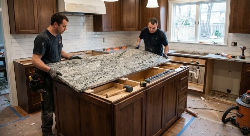 Kitchen Countertop Installation in Napa, CA