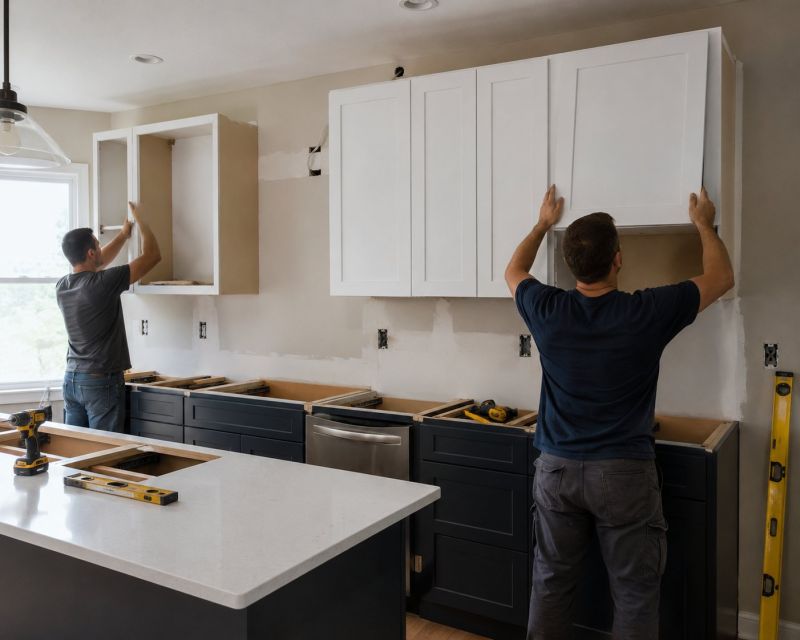 Kitchen Cupboard Replacement in Bloomington, IN