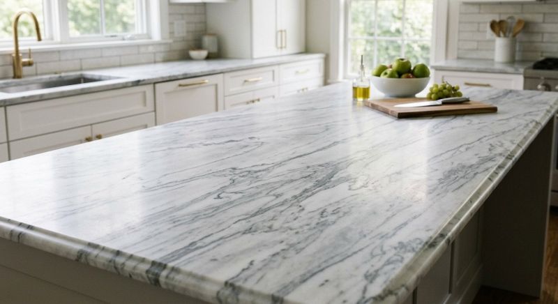 Marble Slab Installation in Napa, CA