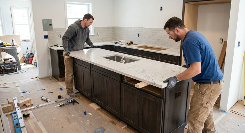 Quartz Countertop Installation in Roseville, CA