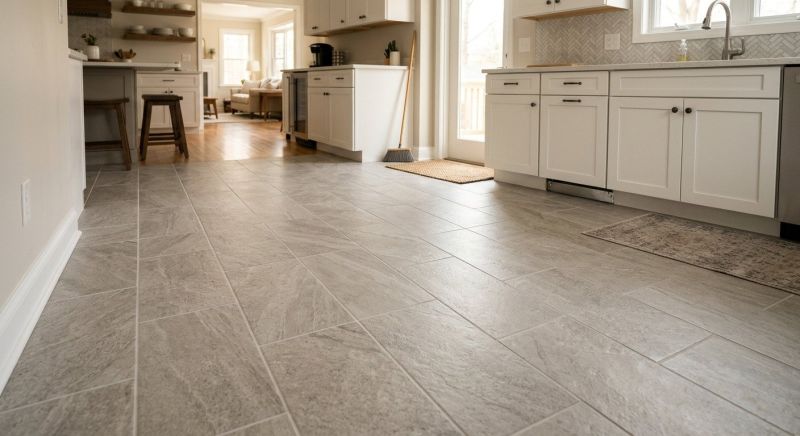Restroom Floor Replacement in Alexandria, VA
