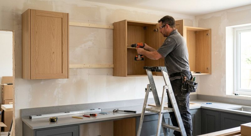 Rustic Cabinets Installation in Bloomington, IN