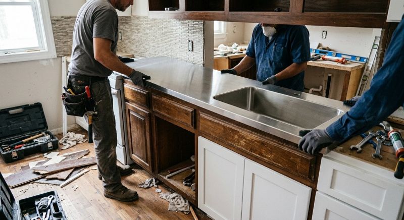 Stainless Countertop Service in Santa Rosa, CA