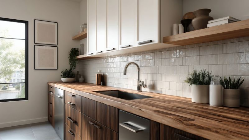 Wood Countertop Installation in Napa, CA
